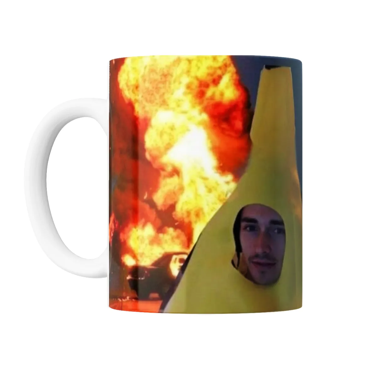 Taza de Cerámica Leclerc Banana Meme - vista 2