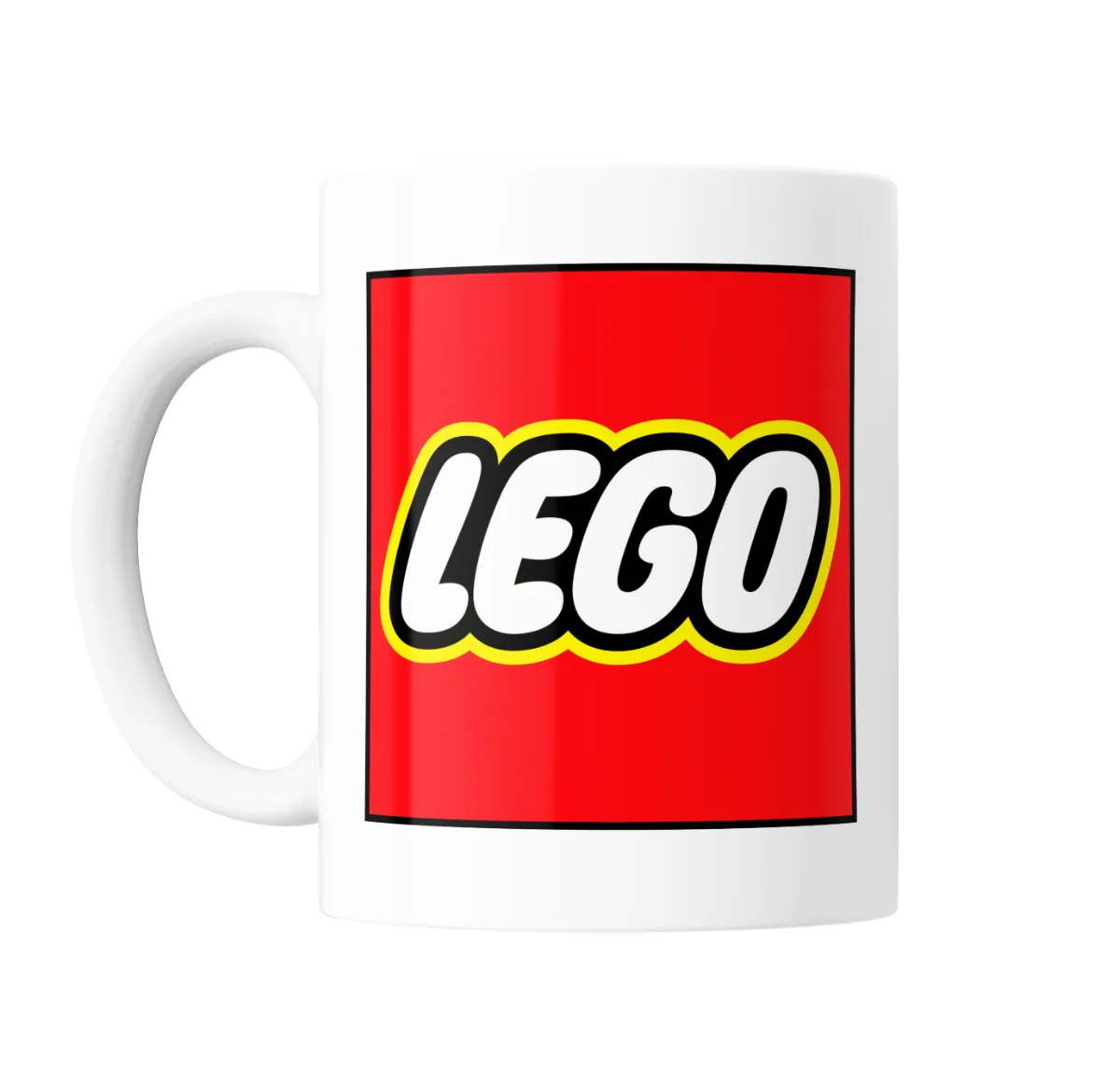 Taza de Cerámica Lego Logo Rojo - vista 2
