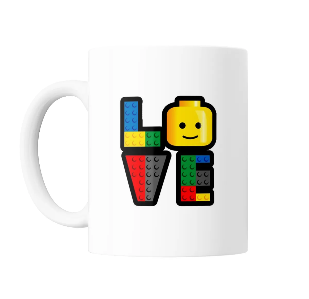Taza de Cerámica Lego Love Minifigura - vista 2