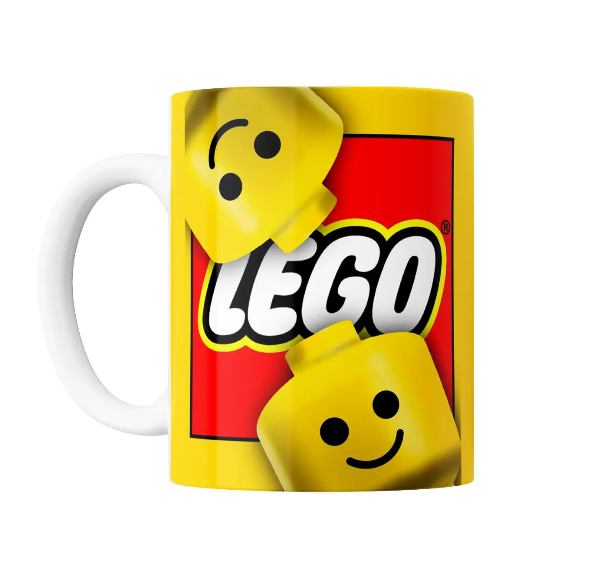 Taza de Cerámica Lego Cabezas Minifigura - vista 2