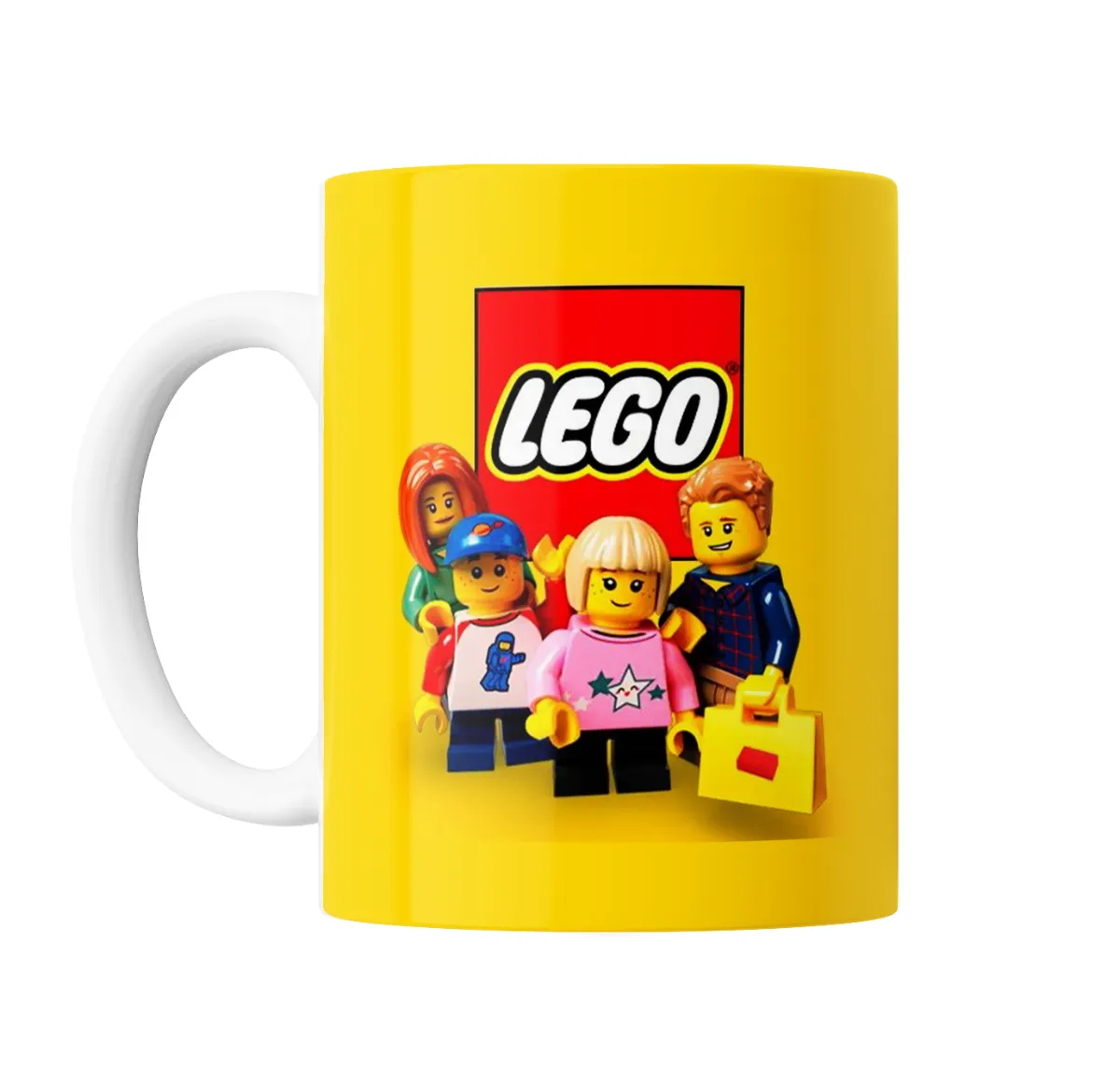 Taza de Cerámica Lego Logo y Minifiguras - vista 2