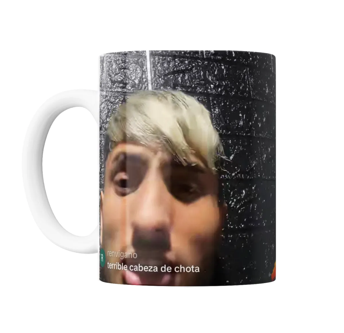 Taza de Cerámica Leofest Terrible Cabeza de Chota - vista 2