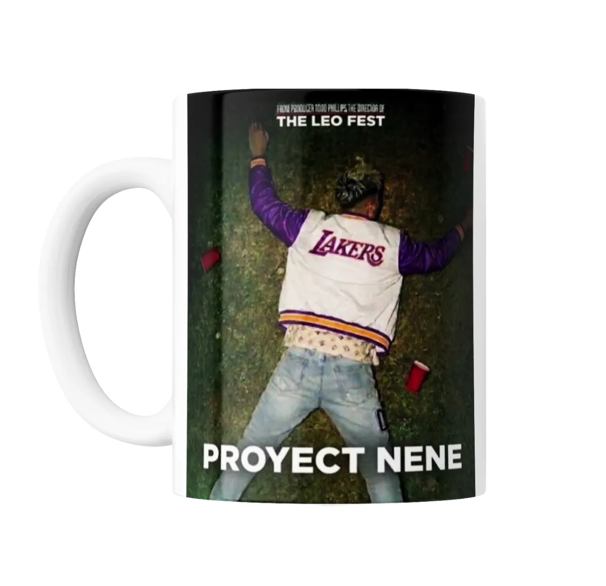 Taza de Cerámica Leofest Proyect Nene Lakers - vista 2