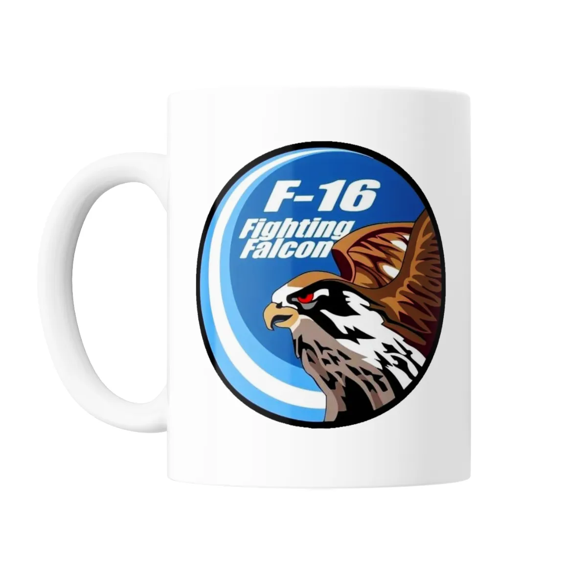 Taza de Cerámica F-16 Fighting Falcon Halcón - vista 2