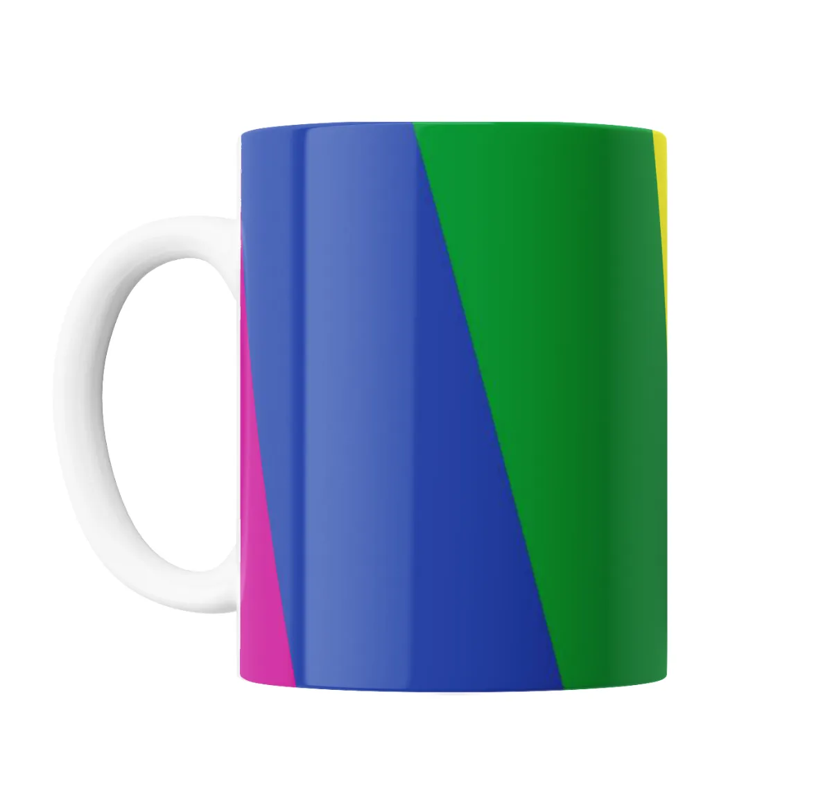 Taza de Cerámica Diseño LGBT Franjas de Colores - vista 2