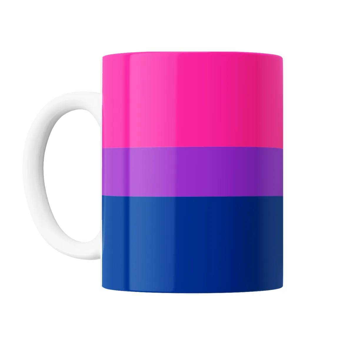 Taza de Cerámica Bandera Bisexual Franjas - vista 2