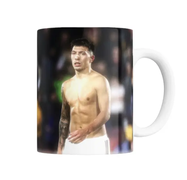 Taza de Cerámica Lisandro Martínez Foto Estadio