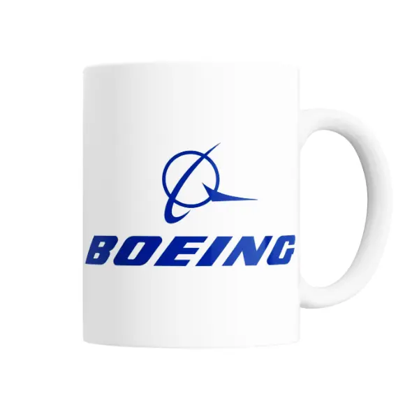 Taza de Cerámica Boeing Logo Azul