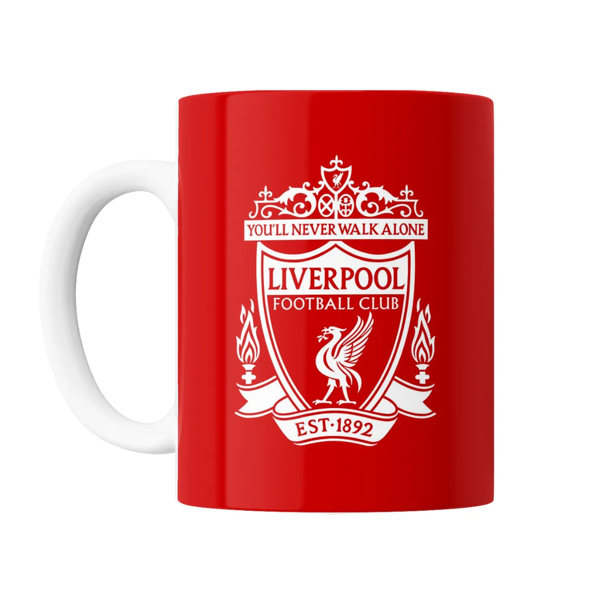 Taza de Cerámica Liverpool Football Club Escudo Blanco - vista 2