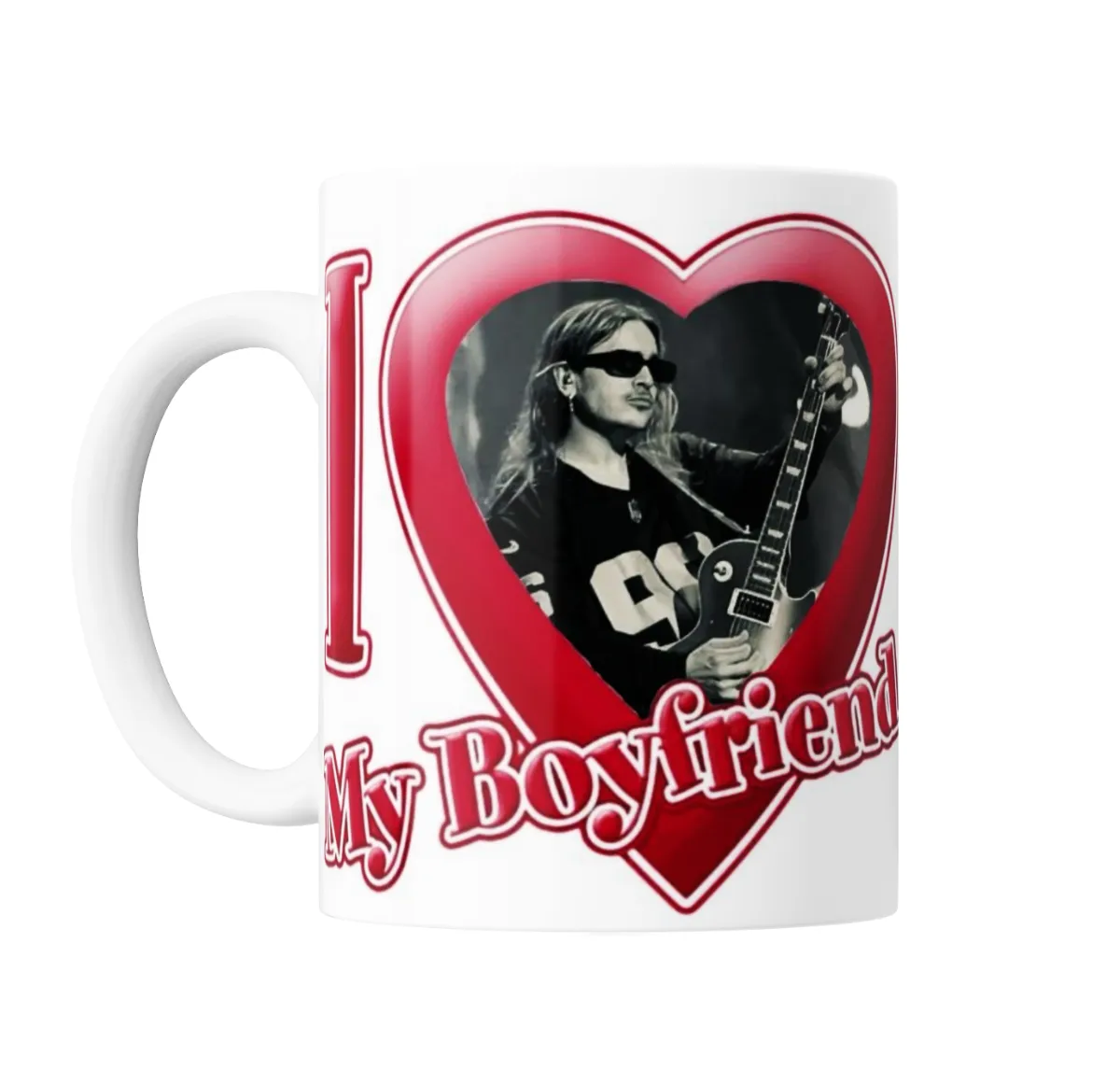 Taza de Cerámica Airbag Pato Sardelli I Love My Boyfriend - vista 2