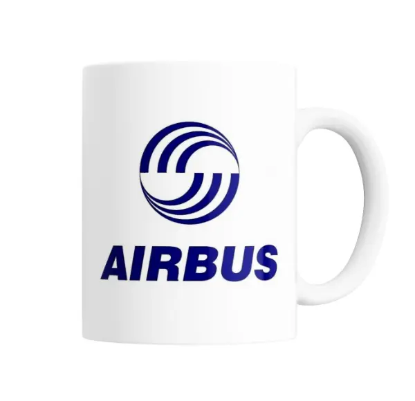 Taza de Cerámica Airbus Logo