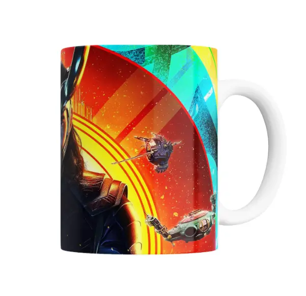 Taza de Cerámica Loki Thor Ragnarok