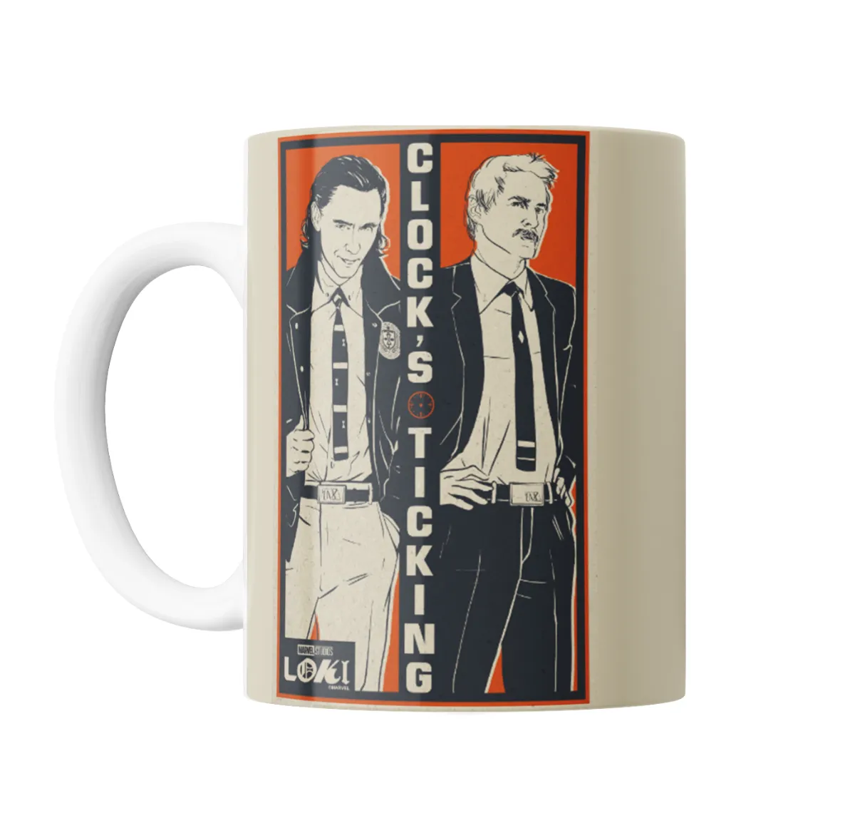 Taza de Cerámica Loki Clock's Ticking Agentes - vista 2