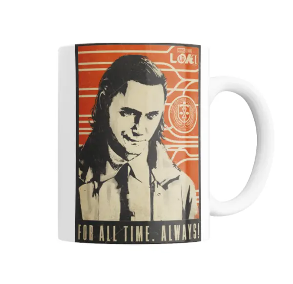 Taza de Cerámica Loki Time Variance Authority For All Time Always