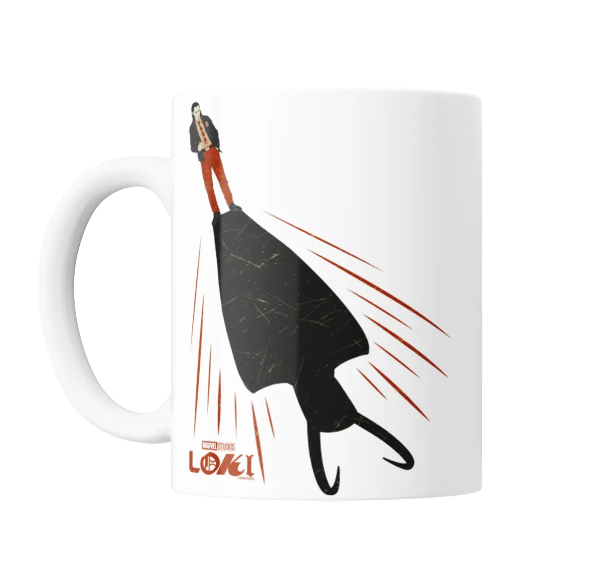 Taza de Cerámica Loki Marvel Studios Silueta con Capa - vista 2