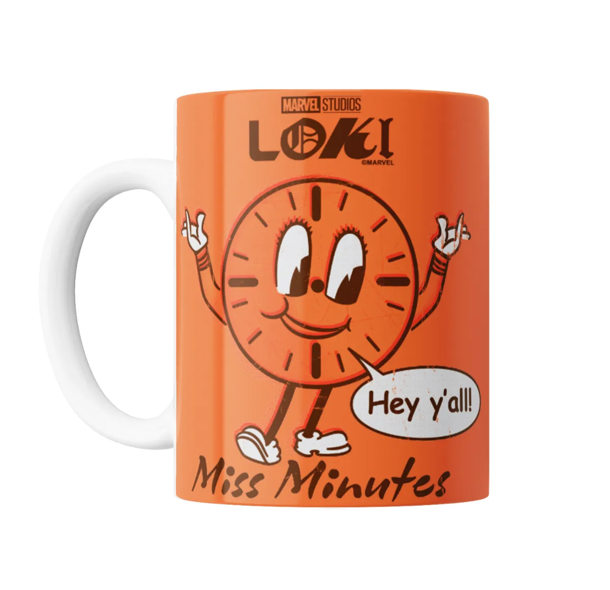 Taza de Cerámica Loki Miss Minutes Hey Y'all - vista 2