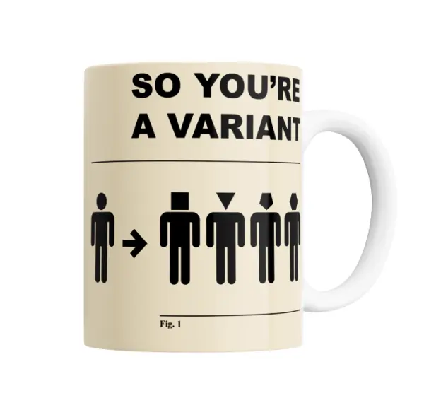 Taza de Cerámica Loki So You're a Variant Fig. 1