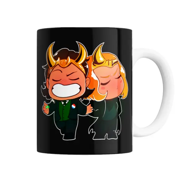 Taza de Cerámica Loki Chibi Kid Sylvie
