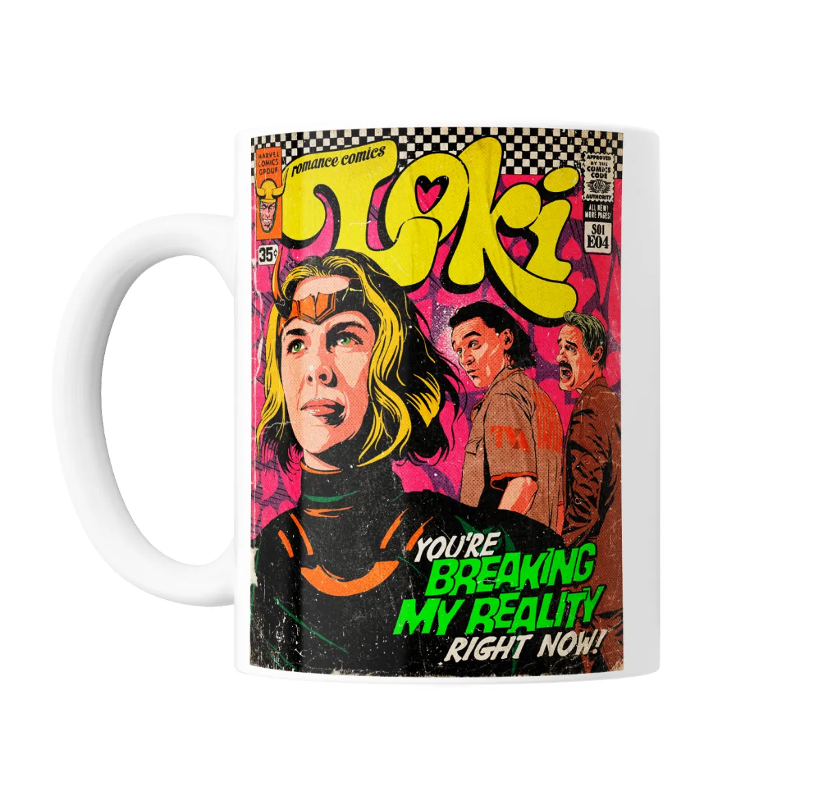 Taza de Cerámica Loki Romance Comics Sylvie - vista 2