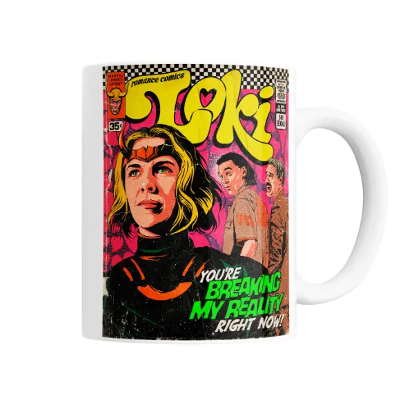 Taza de Cerámica Loki Romance Comics Sylvie