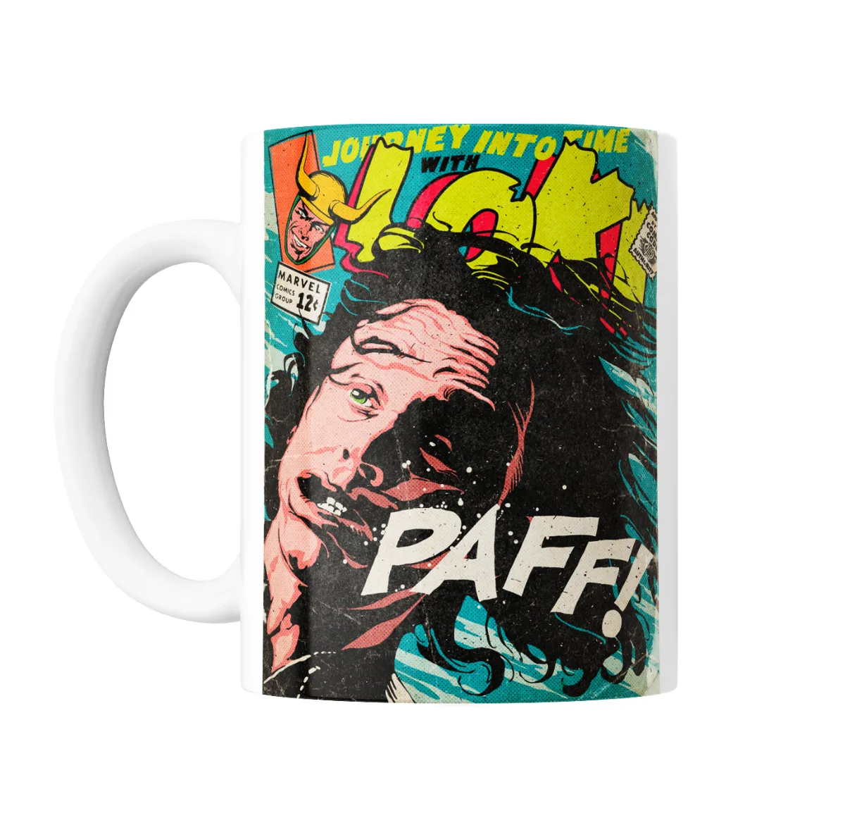 Taza de Cerámica Loki Journey into Mystery Comic Vintage - vista 2