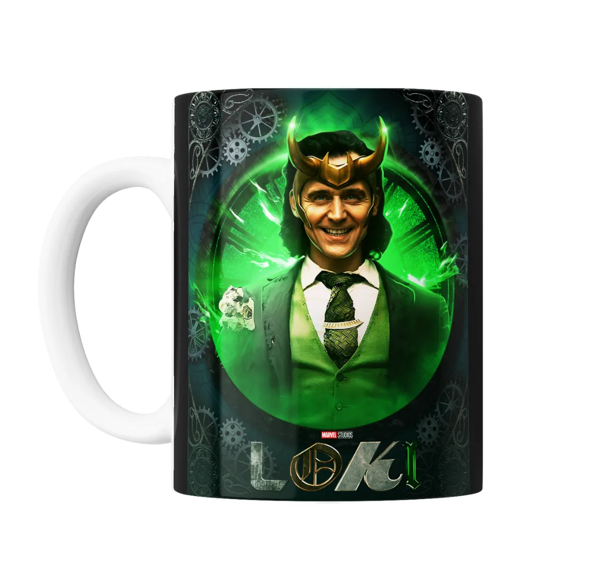 Taza de Cerámica Loki Marvel Series Verde - vista 2
