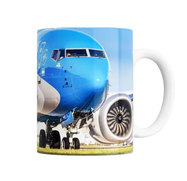 Taza de Cerámica Aerolíneas Argentinas Avión Frente