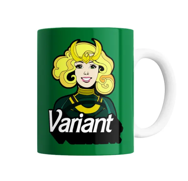 Taza de Cerámica Loki Variant Estilo Muñeca