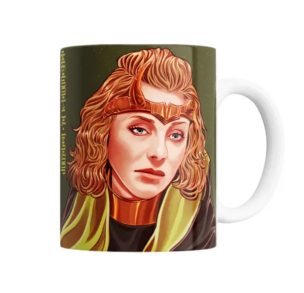Taza de Cerámica Loki Lady Loki