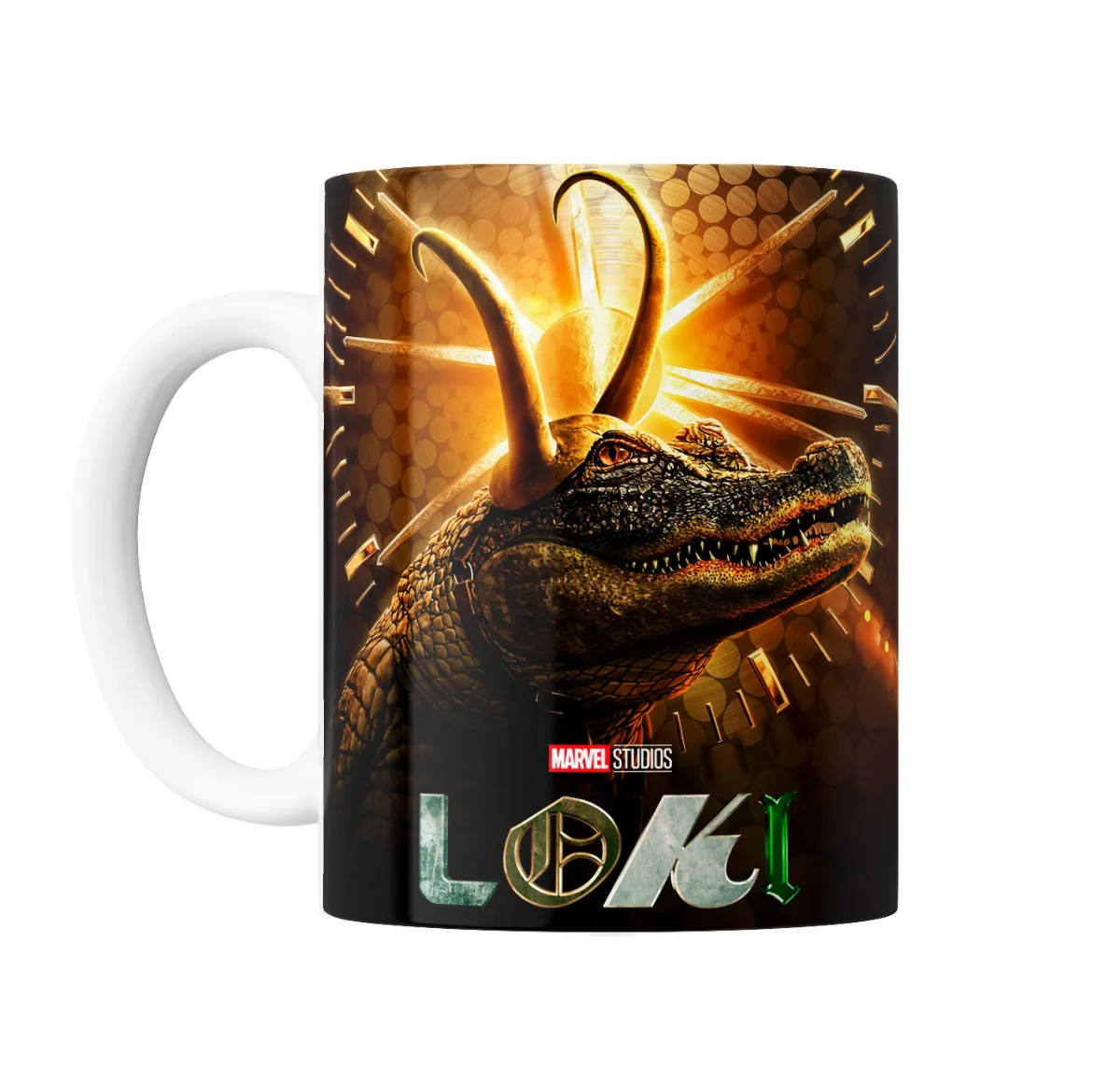 Taza de Cerámica Loki Caimán - vista 2