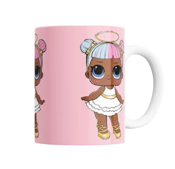 Taza de Cerámica LOL Surprise Muñeca Ángel con Aureola