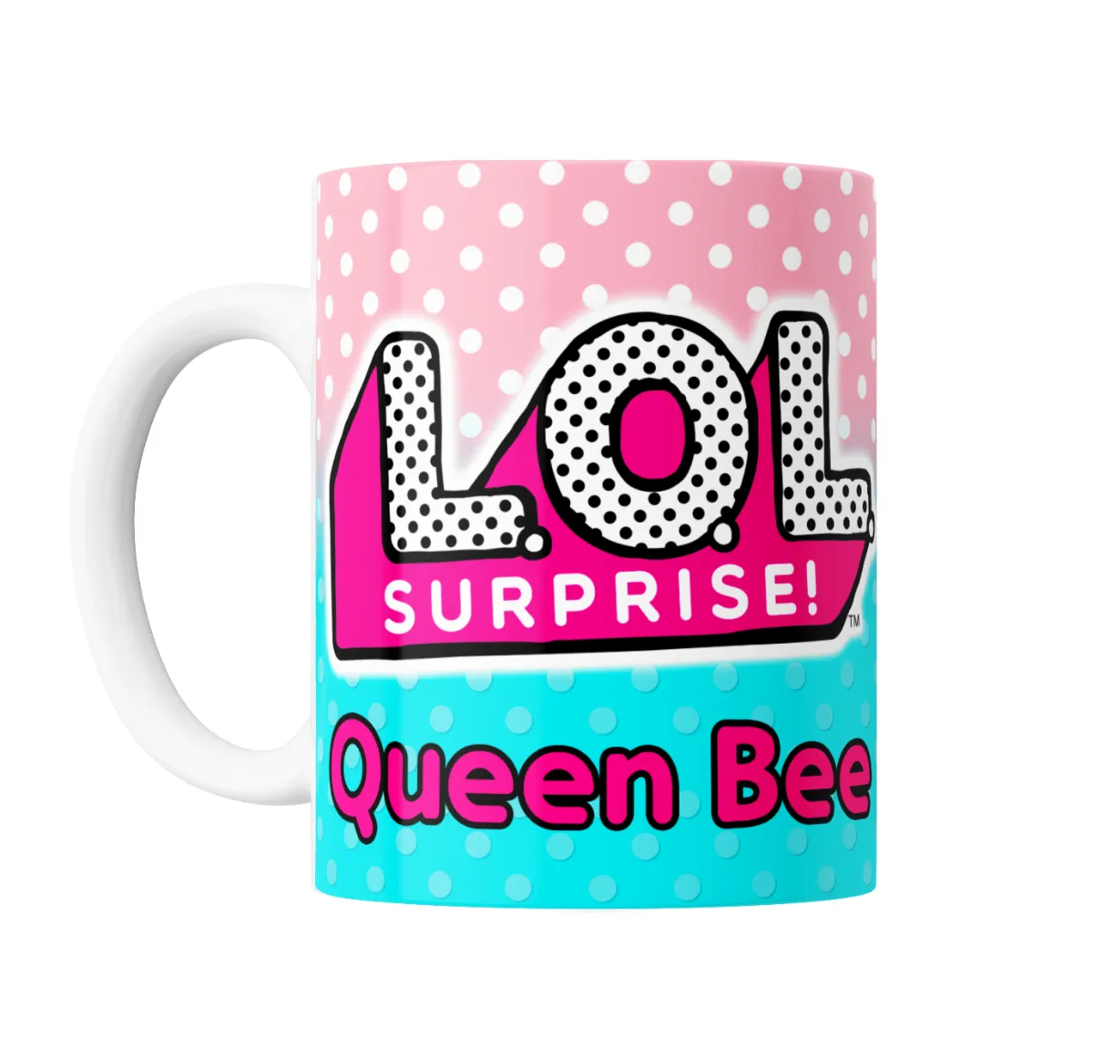 Taza de Cerámica LOL Surprise Queen Bee Glitter Dorado - vista 2