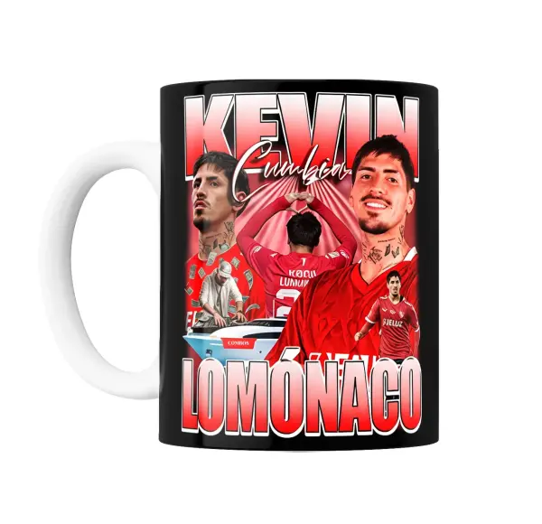 Taza de Cerámica Lomonaco Kevin Cumbia