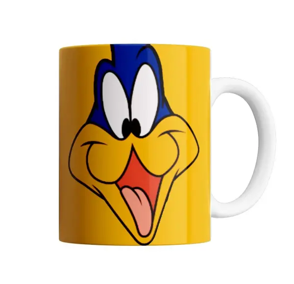 Taza de Cerámica Looney Tunes Correcaminos Rostro
