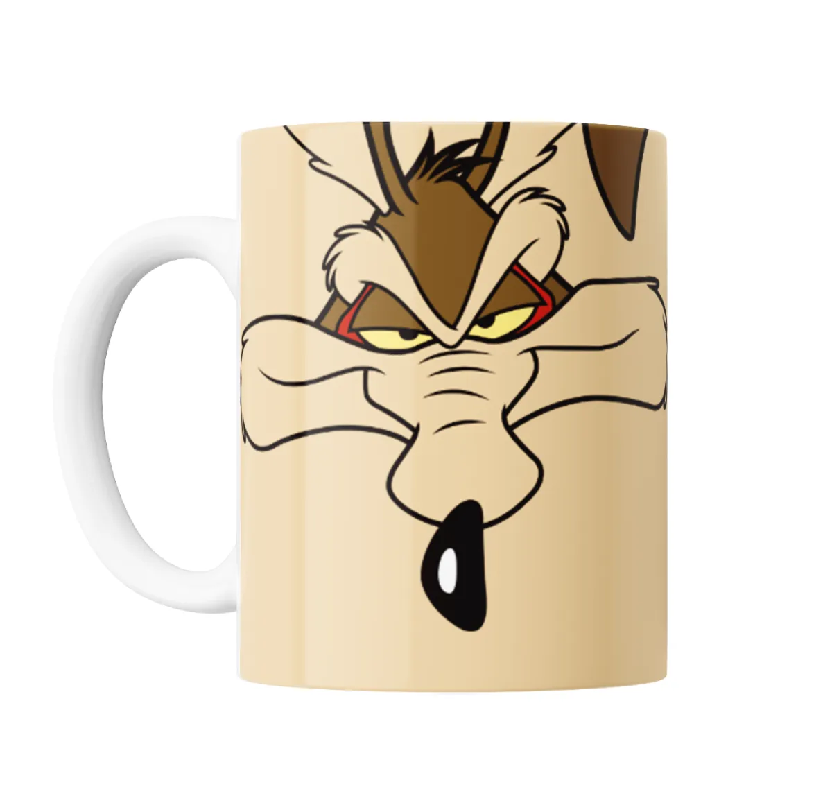 Taza de Cerámica Looney Tunes Coyote Mirada Furiosa - vista 2
