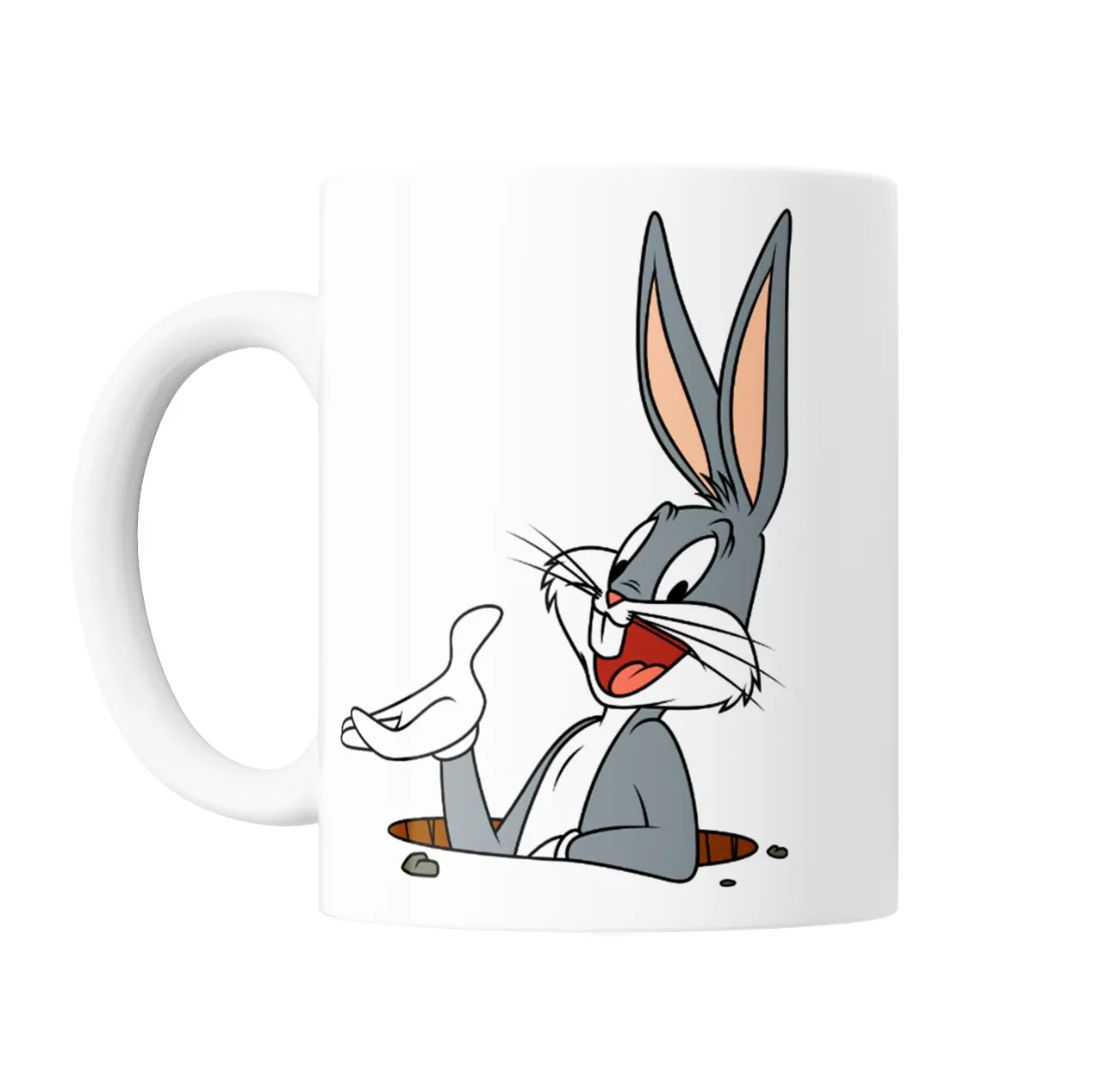 Taza de Cerámica Looney Tunes Bugs Bunny Asomado - vista 2