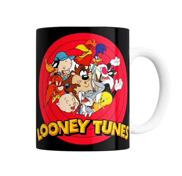 Taza de Cerámica Looney Tunes Personajes Clásicos