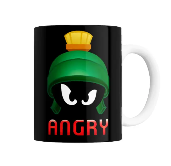 Taza de Cerámica Looney Tunes Marvin el Marciano Angry
