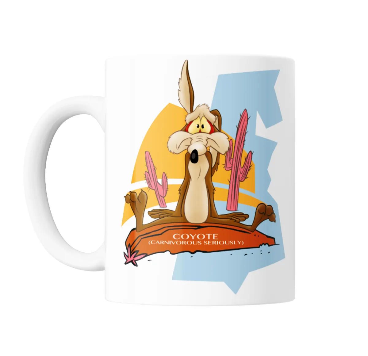Taza de Cerámica Looney Tunes Coyote Desierto - vista 2