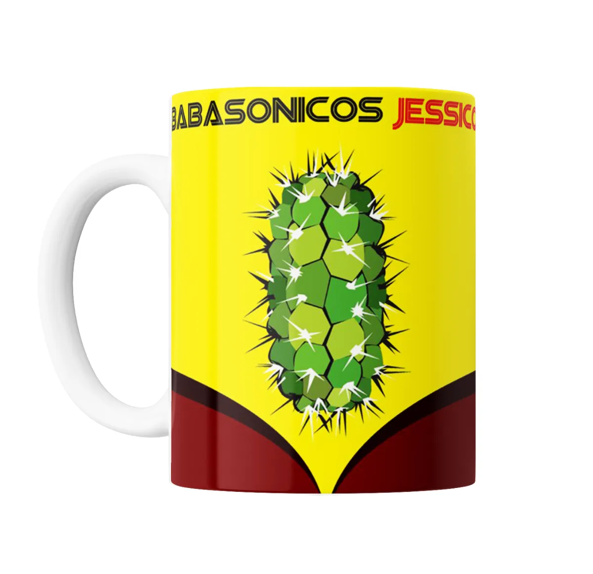 Taza de Cerámica Babasonicos Jessico Cactus - vista 2