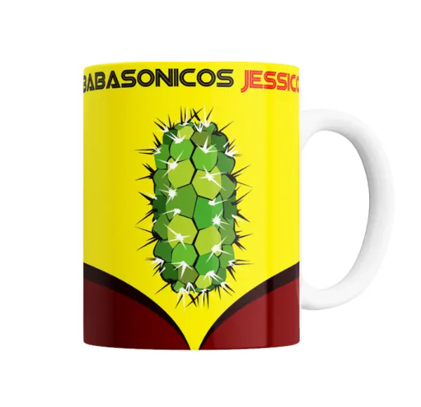 Taza de Cerámica Babasonicos Jessico Cactus