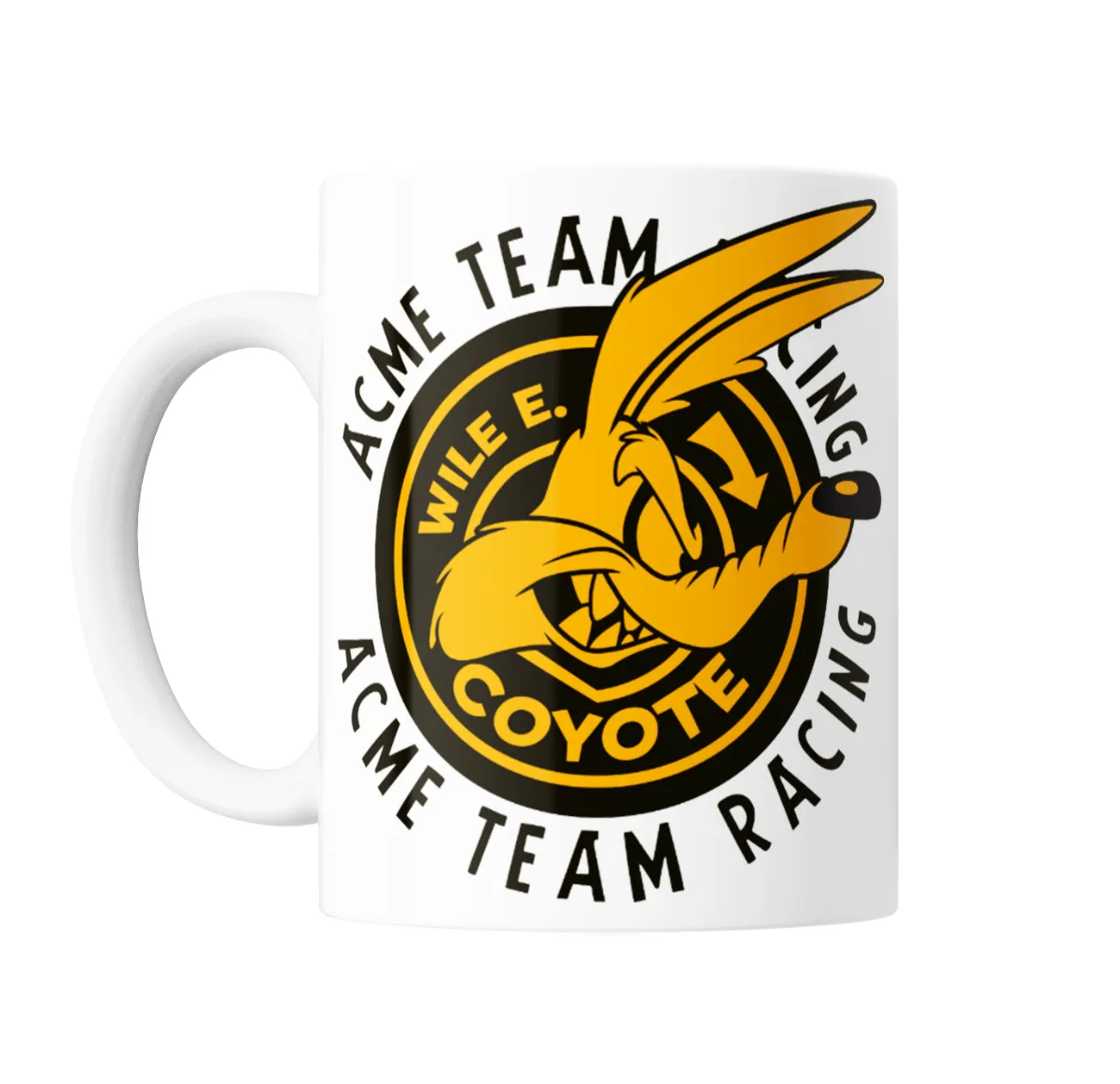 Taza de Cerámica Looney Tunes Wile E. Coyote Acme Team Racing - vista 2