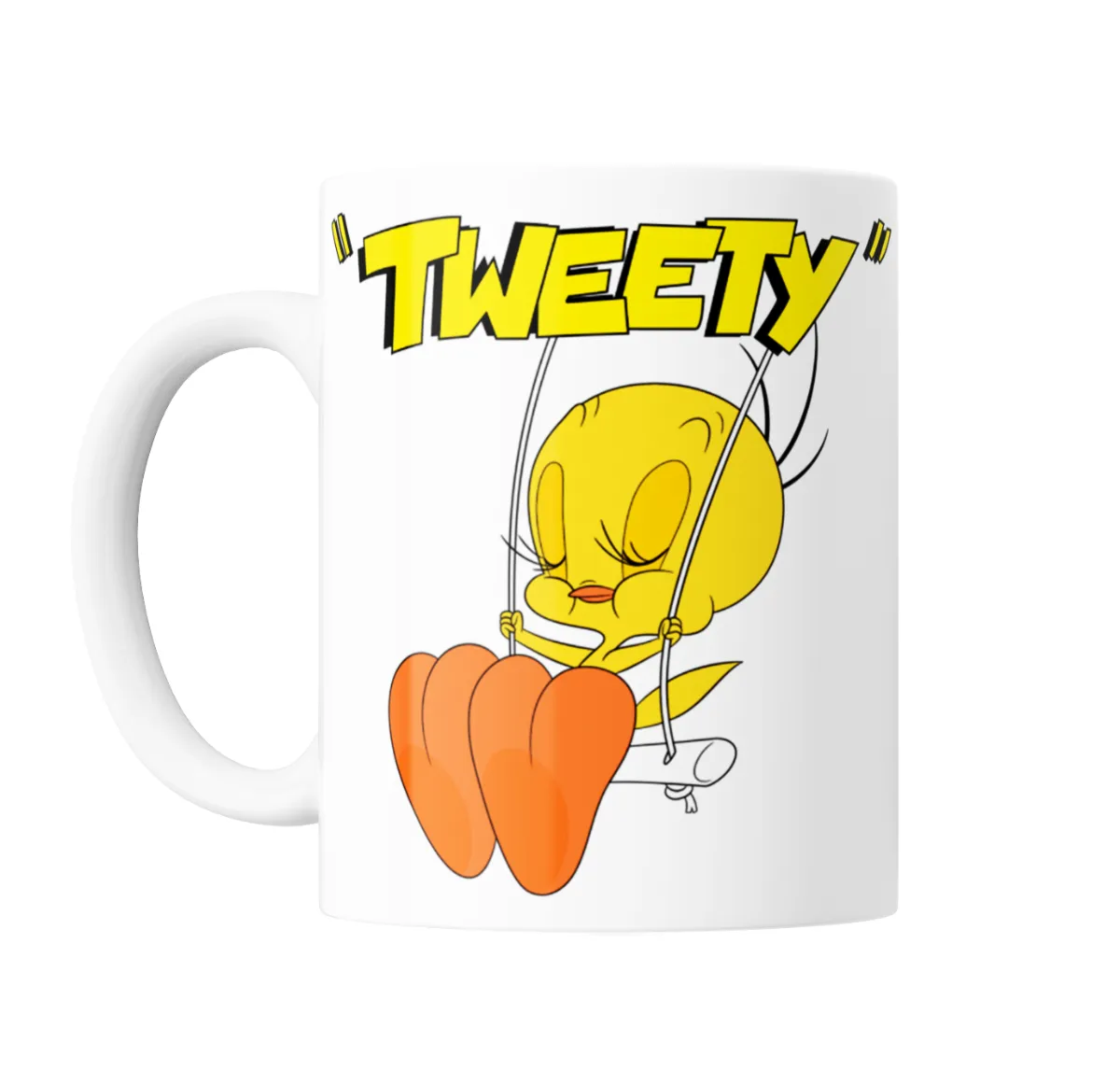 Taza de Cerámica Looney Tunes Tweety en Columpio - vista 2