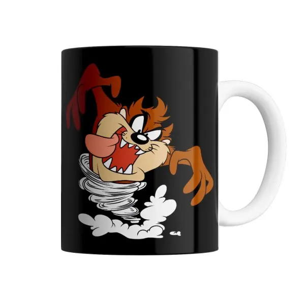 Taza de Cerámica Looney Tunes Taz Tornado