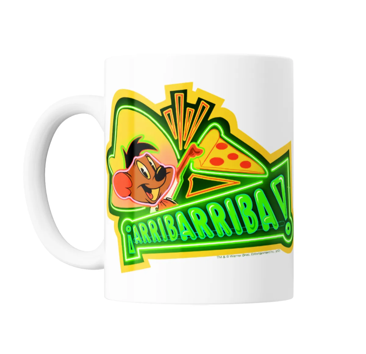 Taza de Cerámica Looney Tunes Speedy Gonzales Arriba Arriba Pizza - vista 2