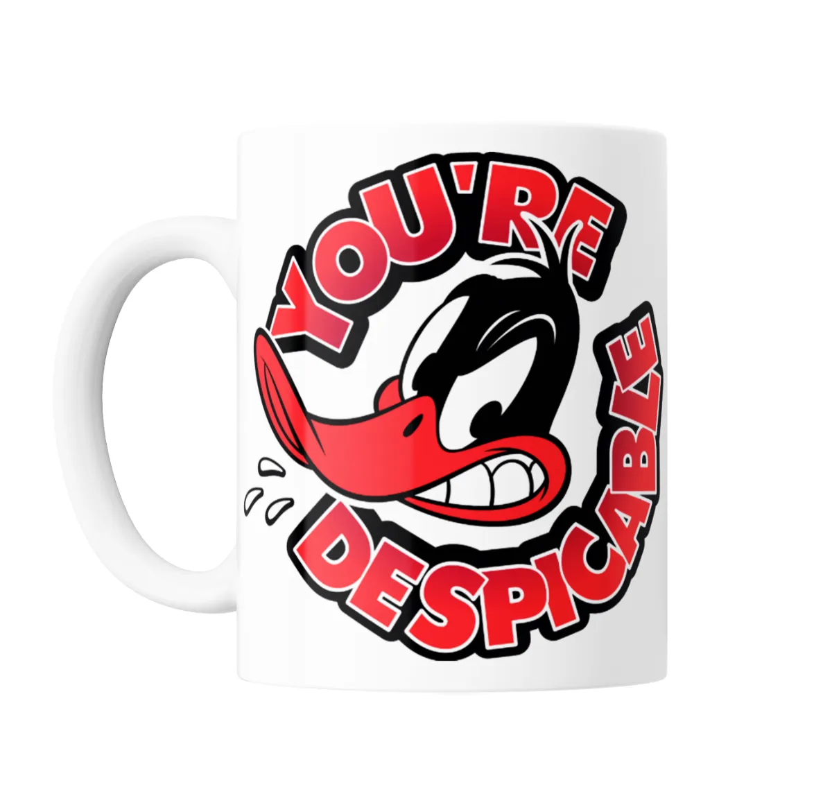 Taza de Cerámica Looney Tunes Pato Lucas You're Despicable - vista 2