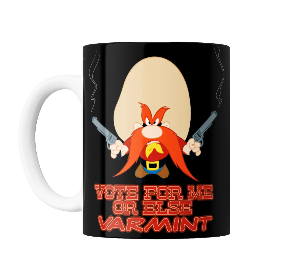 Taza de Cerámica Looney Tunes Sam Bigotes Vote for Me or Else - vista 2