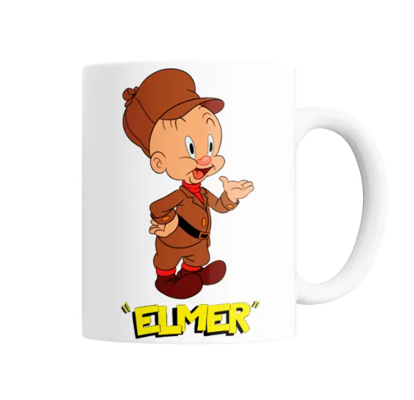 Taza de Cerámica Looney Tunes Elmer Gruñón