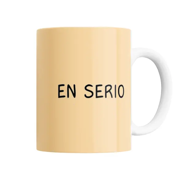 Taza de Cerámica Los Odio a Todos Arco Iris
