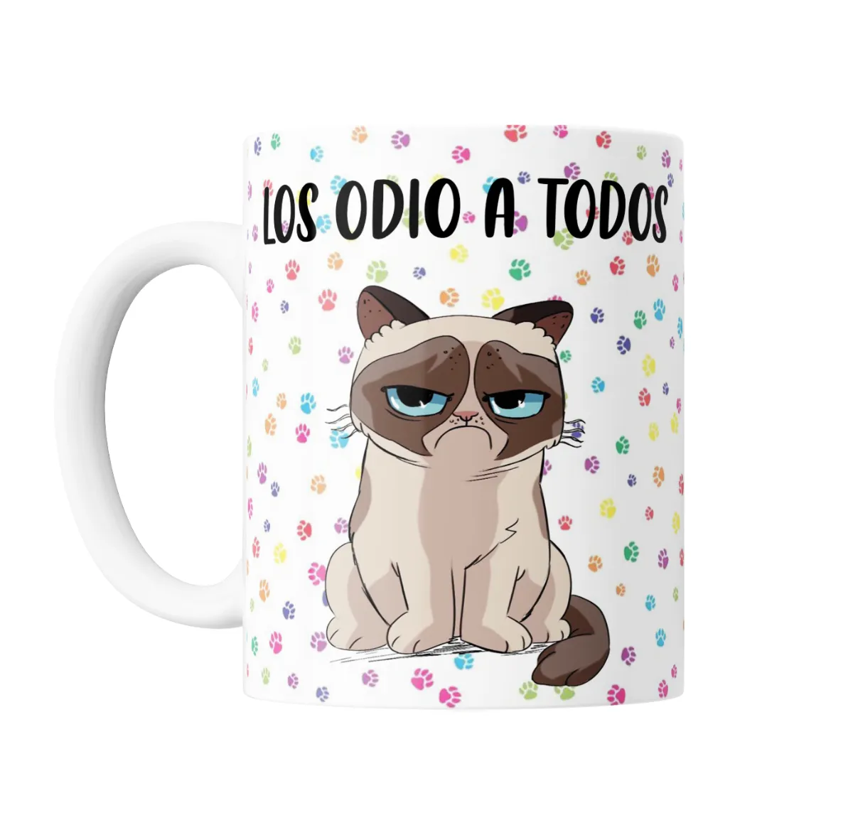 Taza de Cerámica Grumpy Cat Los Odio a Todos - vista 2